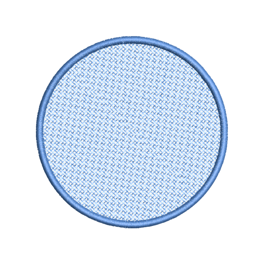 This is an image of a Knockdown Stitch machine embroidery pattern. This knockdown stitch design can be used to enhance the look of embroidery on fluffy fabrics like towels made of terry cloth, fleece, and Mongolian fleece.