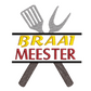 This is an image of a machine embroidery design featuring an Afrikaans "Braai Meester" quote with braai utensils. This braai meester machine embroidery design is perfect for embroidery on t-shirts and aprons for men. This afrikaans braai machine embroidery design will make the perfect Father's Day gift.