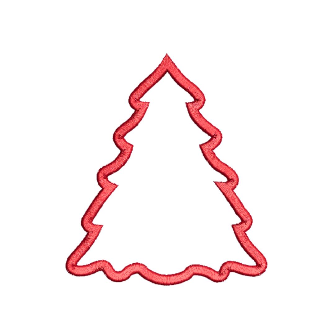 Christmas Tree 1 Machine Embroidery Design