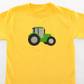 Green Tractor Machine Embroidery Design