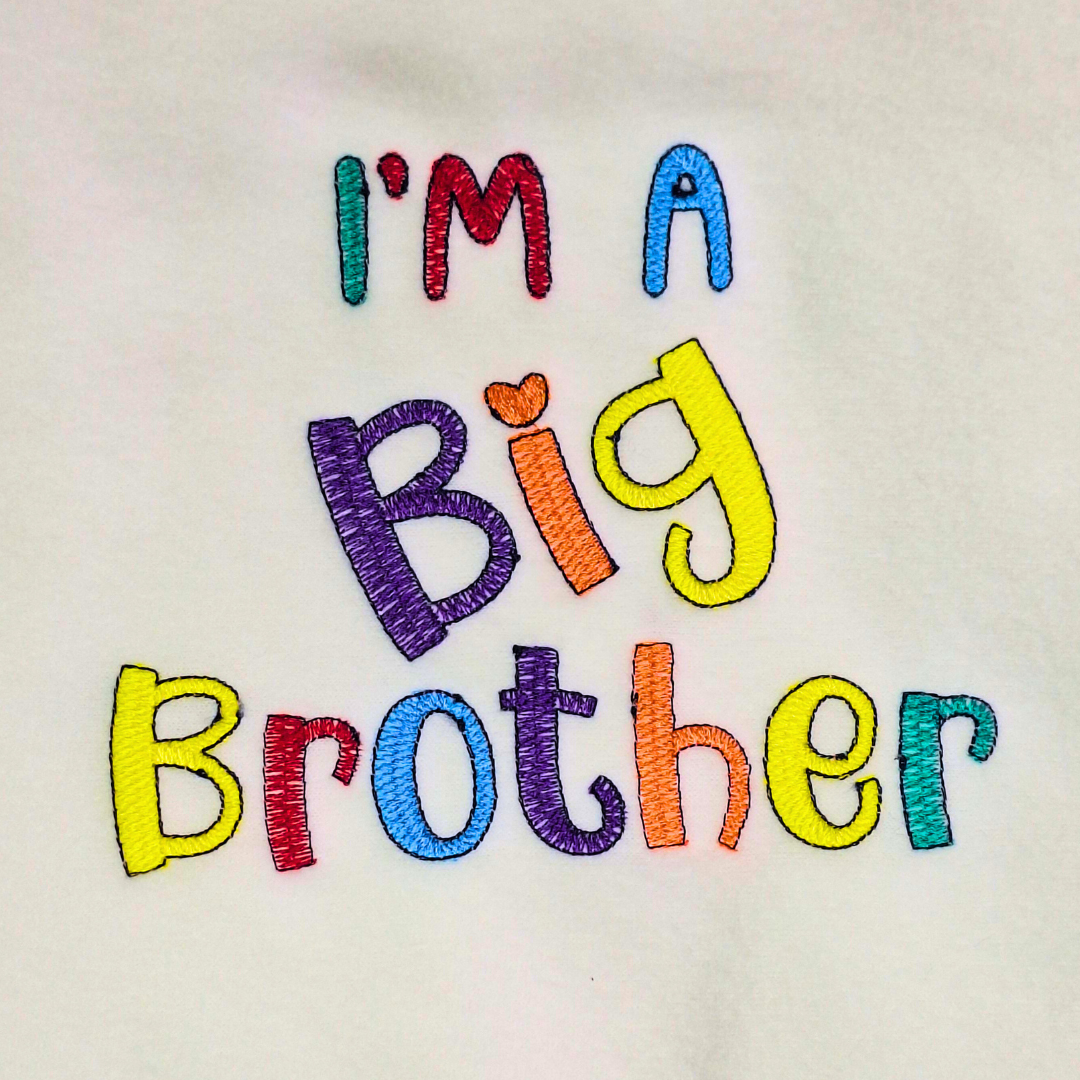 Big Brother Machine Embroidery Design