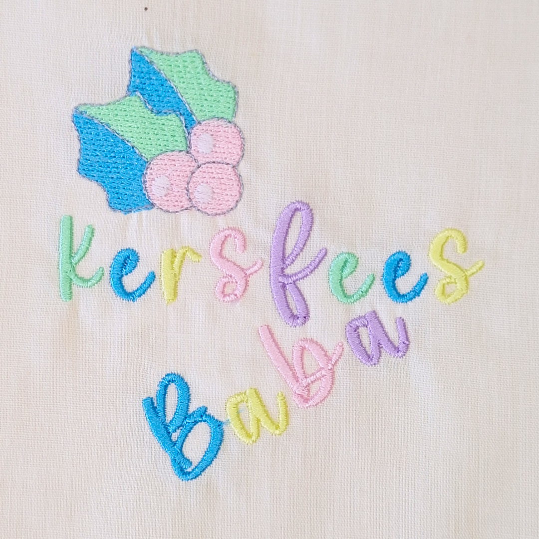 Kersfees Baba Machine Embroidery Design