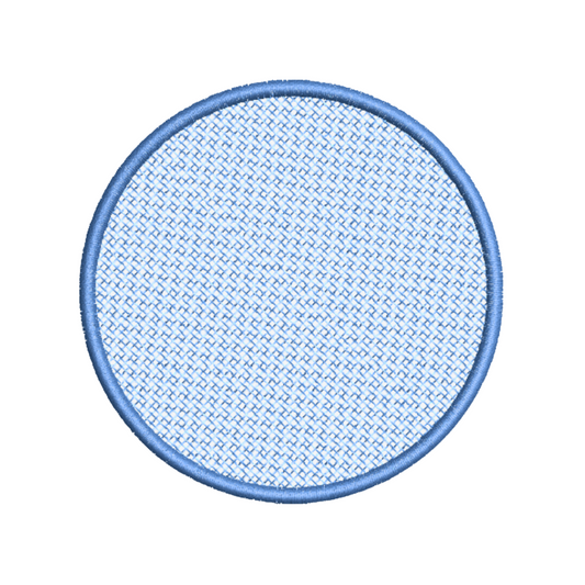 This is an image of a Knockdown Stitch machine embroidery pattern. This knockdown stitch design can be used to enhance the look of embroidery on fluffy fabrics like towels made of terry cloth, fleece, and Mongolian fleece.