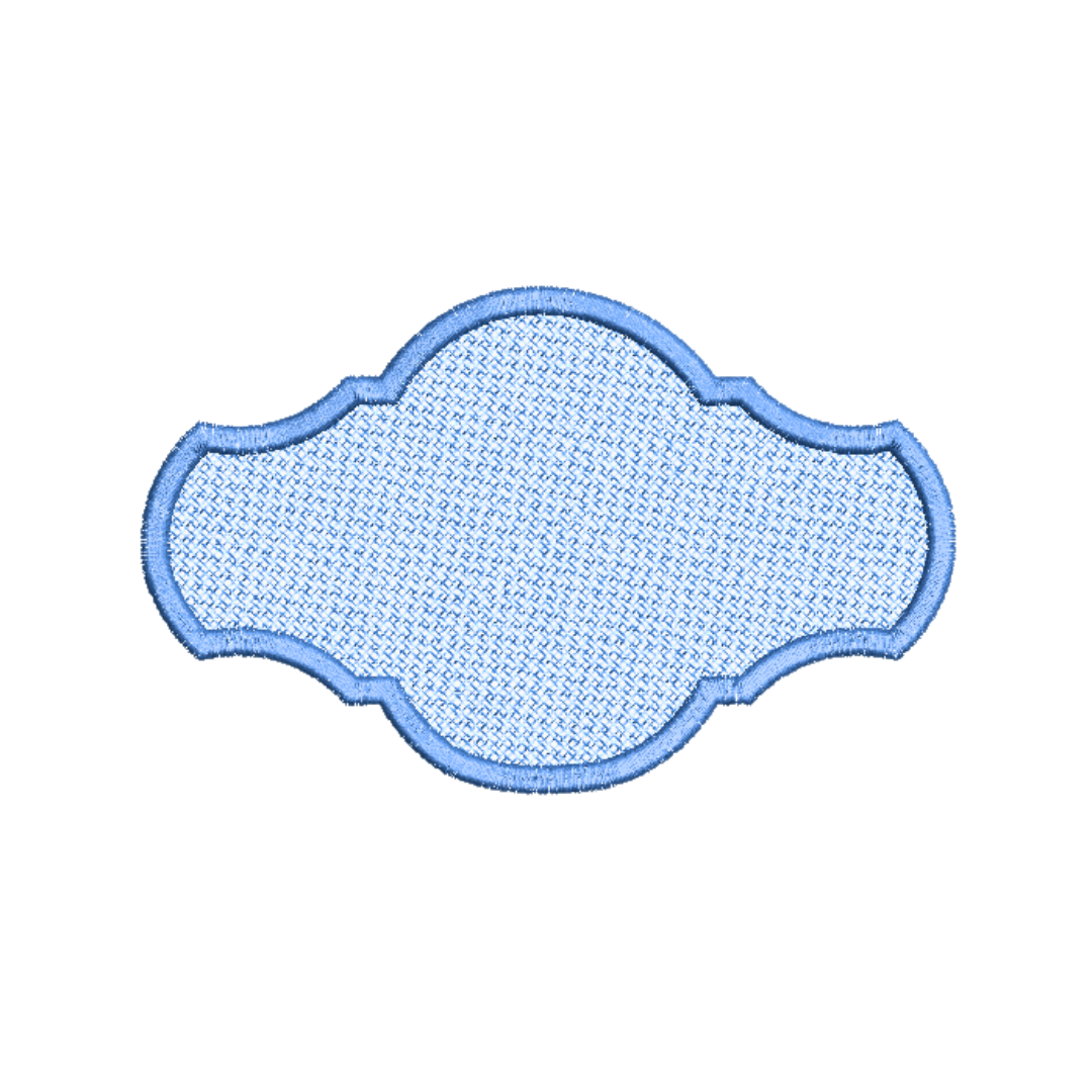 This is an image of a machine embroidery design by Stitches & Strokes, featuring a Knockdown Stitch Machine Embroidery Pattern. This knockdown stitch machine embroidery design can be embroidered as a base stitch on fluffy fabrics like terry cloths towels, fleece, and Mongolian fleeece.