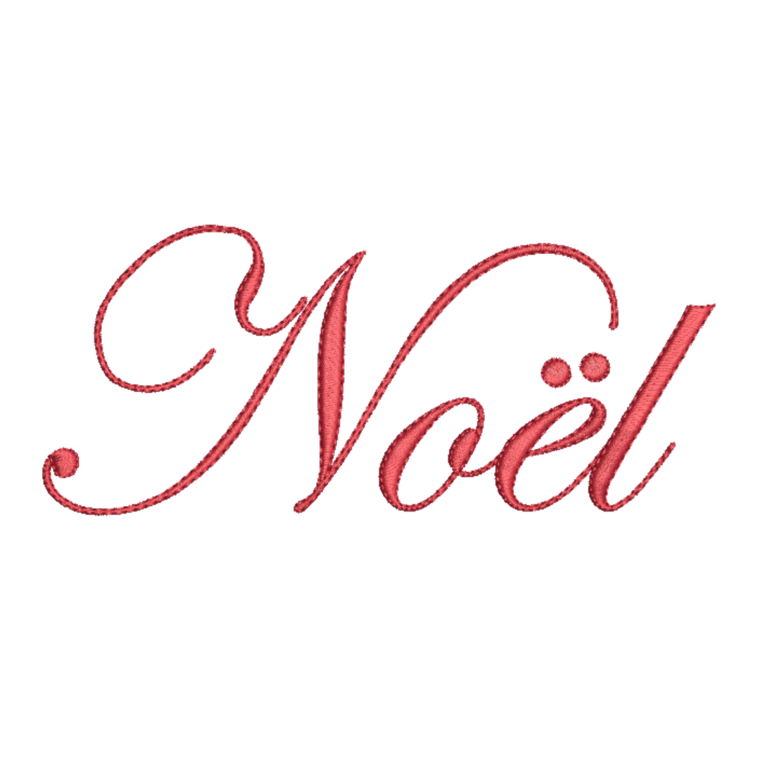 Noël Machine Embroidery Design