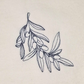 Olive Branch Redwork Machine Embroidery Design