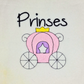 Prinses met Koets Afrikaans Machine Embroidery Design