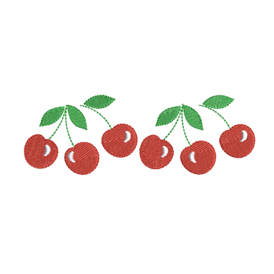 Cherry Border Machine Embroidery Design