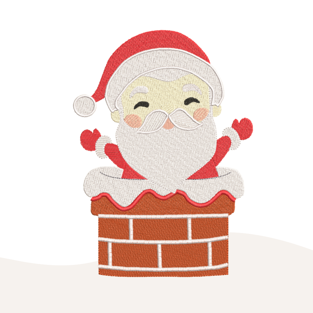 Santa Clause 7 Design Bundle - Machine Embroidery Design