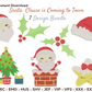 Santa Clause 7 Design Bundle - Machine Embroidery Design